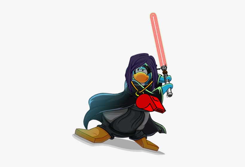 Girl Sith - Club Penguin Sith - Free Transparent PNG Download - PNGkey