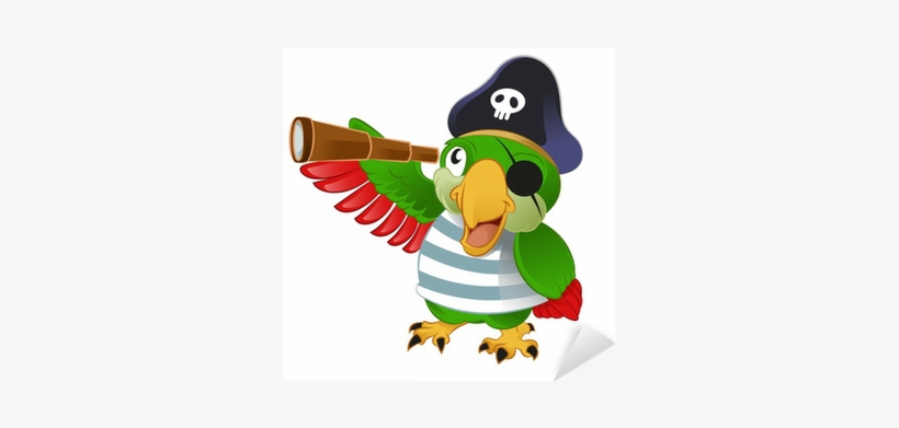 Pirate Parrot Vector - Free Transparent PNG Download - PNGkey