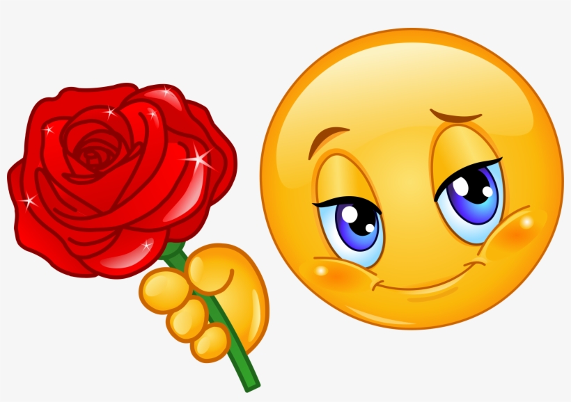 Hotsigns And Decals Smiley Face With Rose Free Transparent Png Download Pngkey - happy face roblox decal