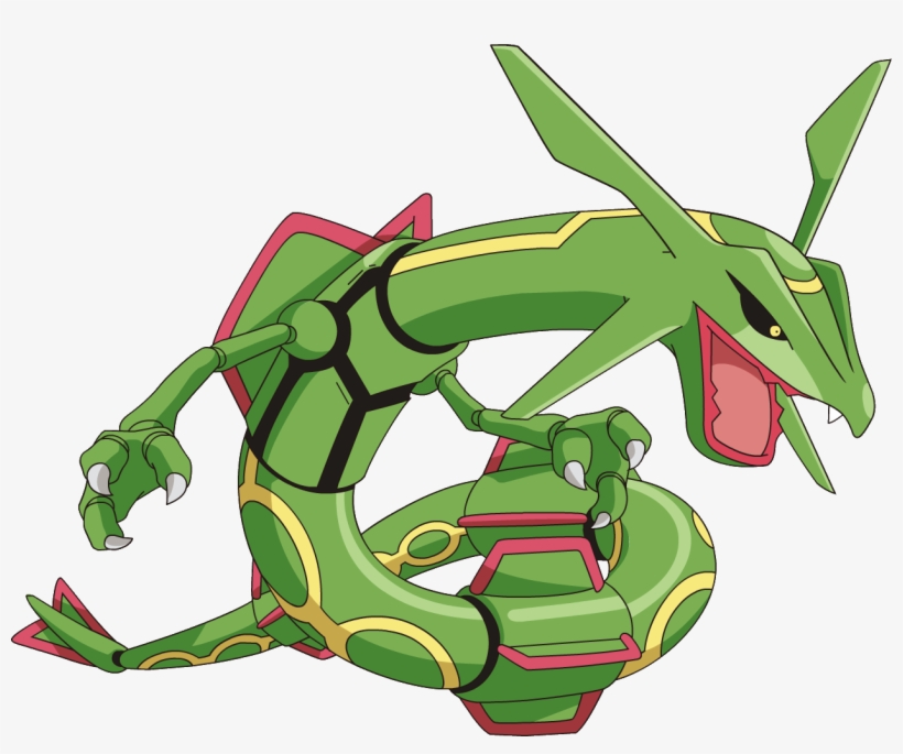 384rayquaza Ag Anime - Pokemon Rayquaza - Free Transparent PNG Download ...