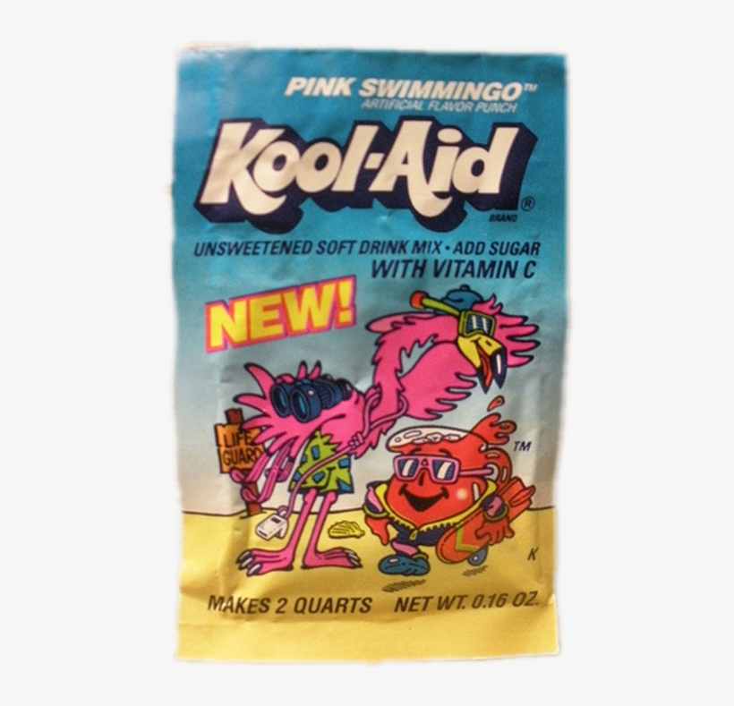 Kool-aid Pink Swimmingo - Kool Aid Sugar-sweetened Soft Drink Mix, Cherry - 4, transparent png #1873265