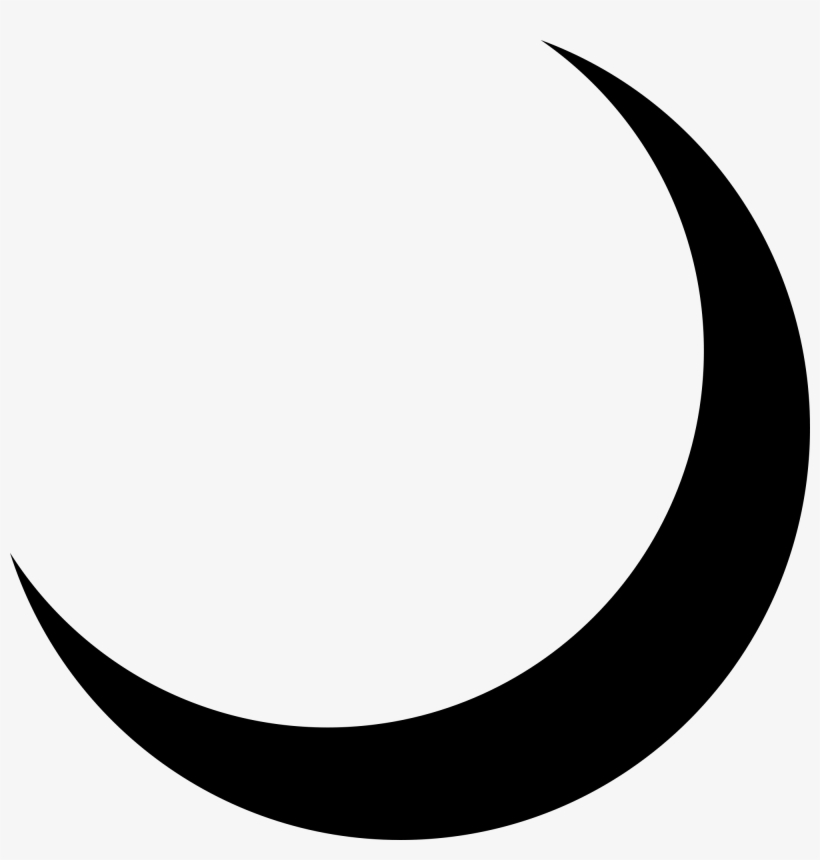 Moon Vector Thin Crescent Moon Vector Free Transparent PNG Download PNGkey