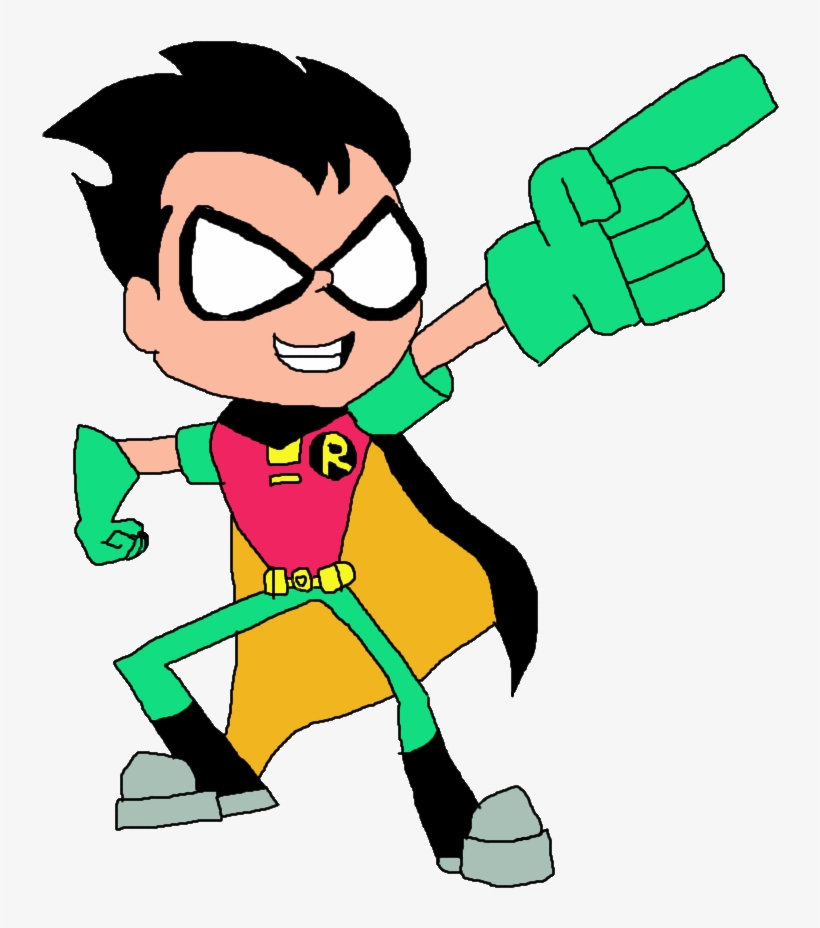 Robin From Teen Titans Go Jovenes Titanes En Accion Robin Free