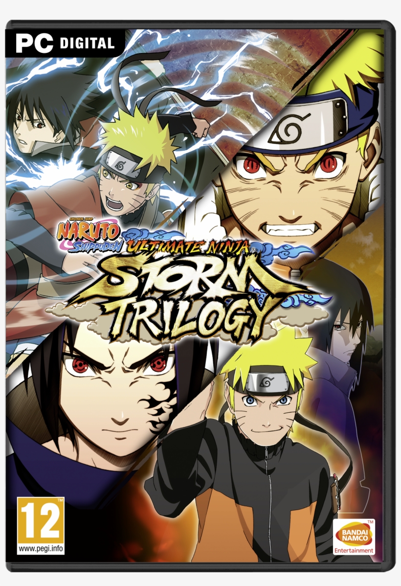 Ultimate Ninja Storm Trilogy Announced - Naruto Ninja Storm Trilogy Switch Physical, transparent png #1877120