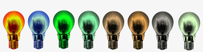 Light Bulbs,lights,bright, - Incandescent Light Bulb, transparent png #1896681