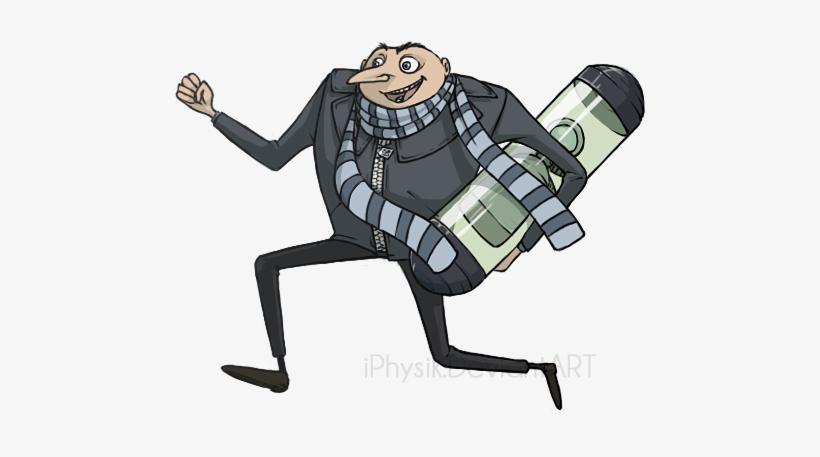 Gru Running - Cartoon - Free Transparent PNG Download - PNGkey