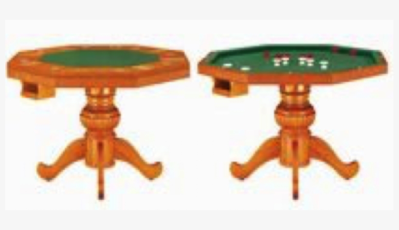 Poker Table & Bumper Pool - Poker Table, transparent png #1899605