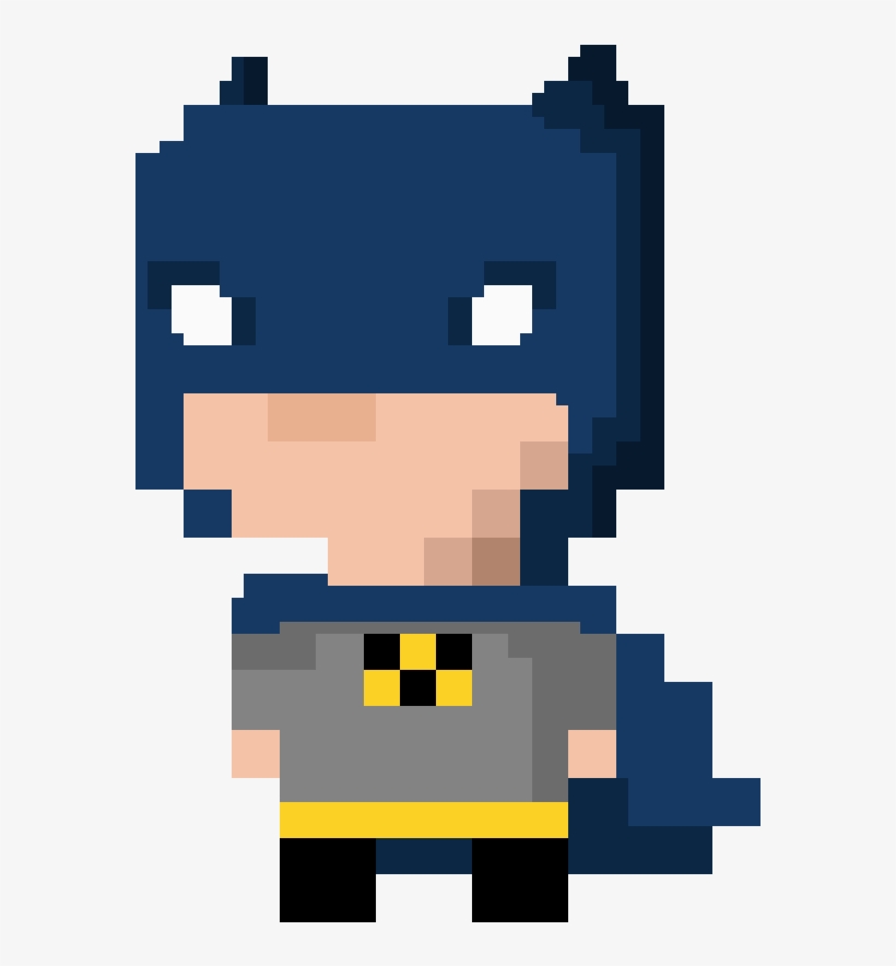 Batman Pixel Art - Illustration - Free Transparent PNG Download - PNGkey
