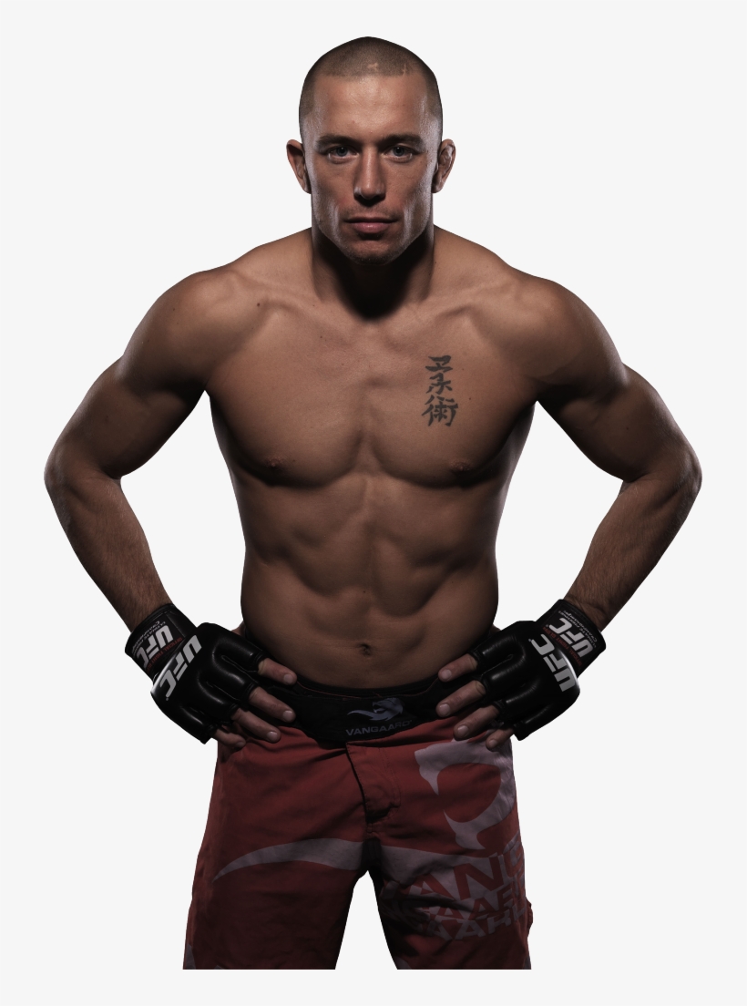 Image Detail For -gsp Remains King Of The Ufc Welterweights - Georges St Pierre Hair, transparent png #1902380