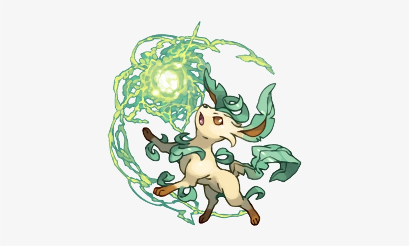 Leafy The Leafeon ポケモン リーフィア Free Transparent Png Download Pngkey