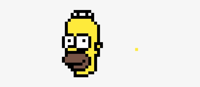 Homero Simpson - Simpsons Cross Stitch - Free Transparent PNG Download ...