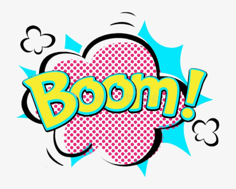 Boom Comic Speechbubble Emoji Words - Boom Speech Bubble, transparent png #1923207