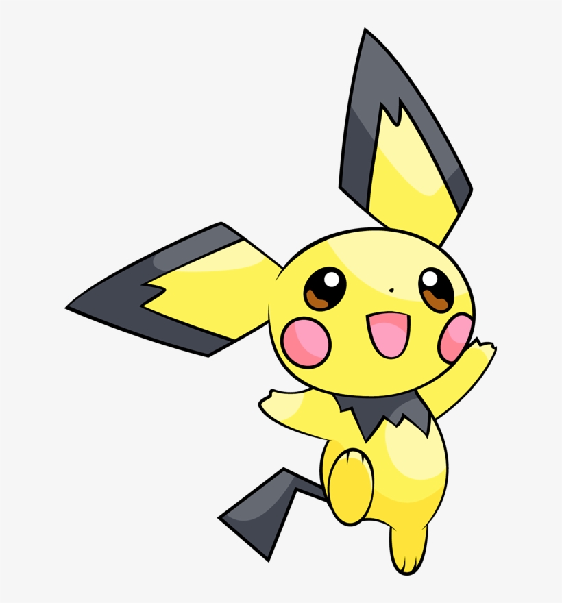 Shiny Pichu Pokedex Pokemon Mew Free Transparent Png Download Pngkey