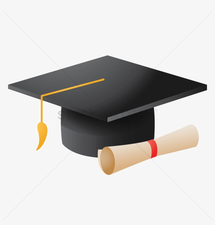 Mortarboard Png Hd - Mortar Board And Scroll - Free Transparent PNG ...