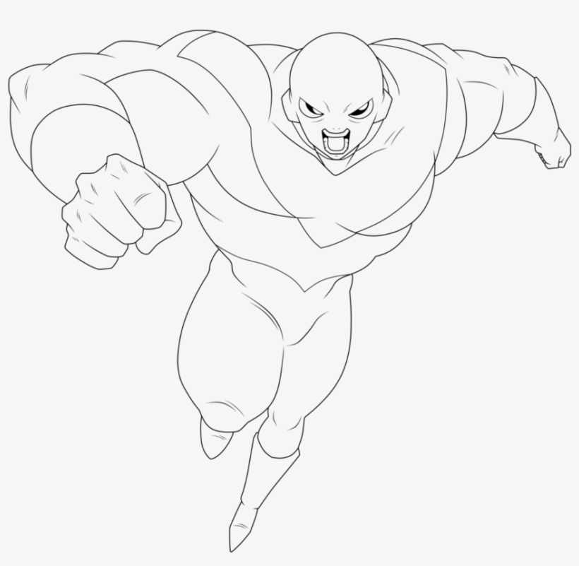 Dragon Ball Super Jiren Pages Coloring Pages