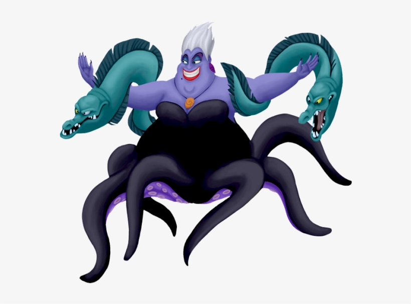 Picture Transparent Ursula Drawing Pencil - Ursula Flotsam And Jetsam