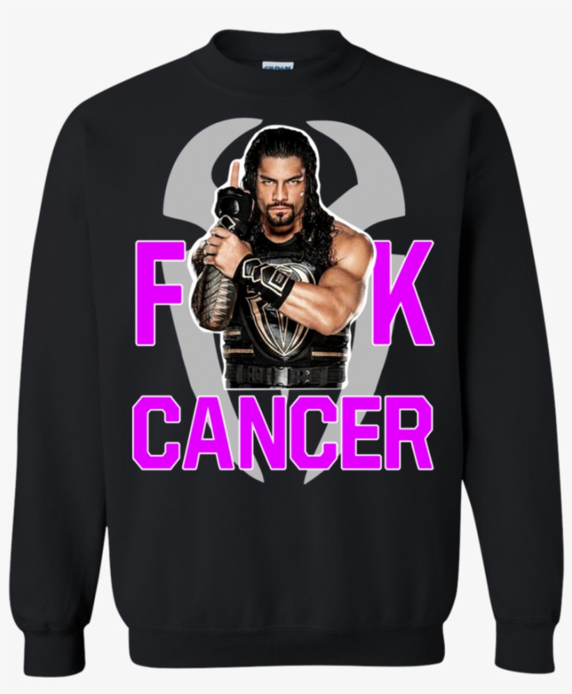 Roman Reigns Fuck Cancer Sweatshirt - Wwe Best Pay Per View Ppv Matches 2016 Dvd, transparent png #28116