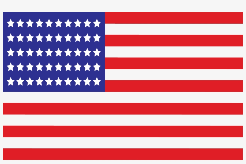 Download American Flag Vector Png - Us Flag 50 Stars - Free ...