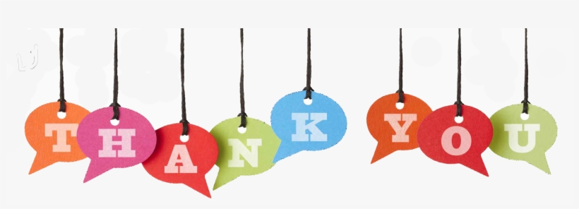 Thank You Chat Banner - Thank You Hanging Sign, transparent png #28842