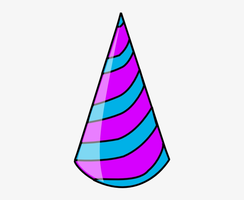 Download Best Birthday Hat Clipart Party Hat Blue And Purple Free Transparent Png Download Pngkey