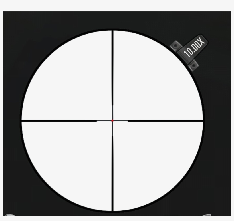 Scope Crosshairs Telescopic Sight Free Transparent Png Download Pngkey - transparent crosshair roblox