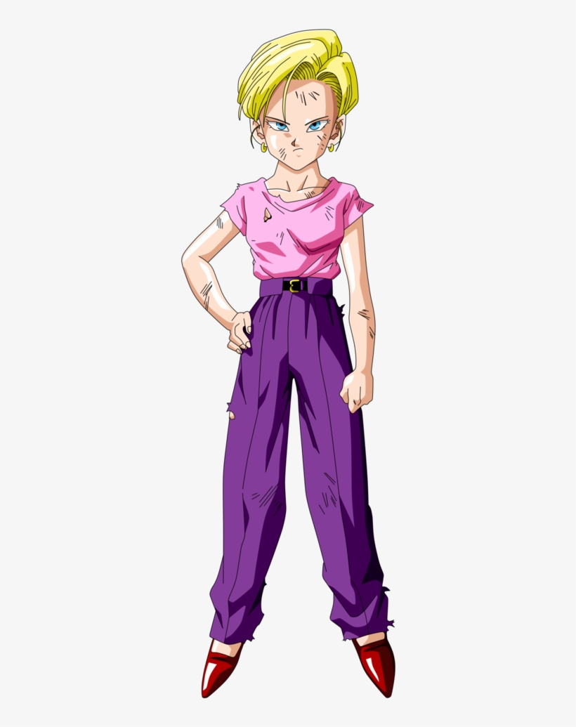 Android 18 Gt Android 18 Dragon Ball Gt Png Free Transparent Png