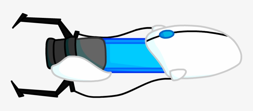 Spriterabbid - Bfdi Portal Gun - Free Transparent PNG Download - PNGkey