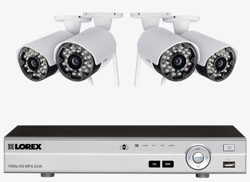 Wireless Security System Transparent Images Png - Lorex 720p Wireless ...