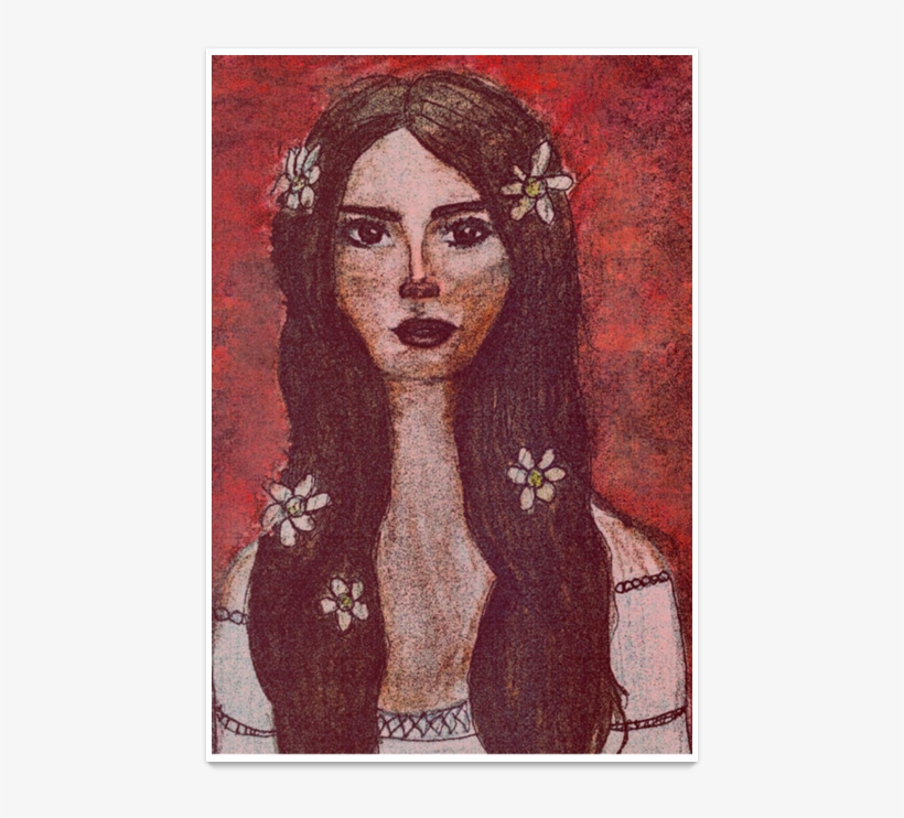 Poster Lana Del Rey De Renato Marinhona - Lana Del Rey, transparent png #2020548