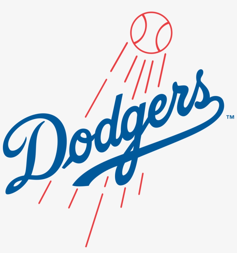 There's Magic In Los Angeles - Los Angeles Dodgers Logo Png, transparent png #2042128