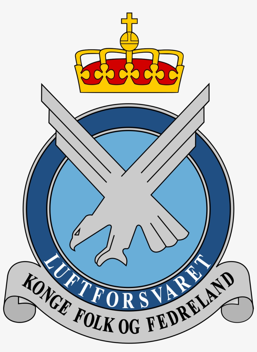 Svg Freeuse Stock Royal Norwegian Wikipedia Norwegian Air Force Logo Free Transparent Png Download Pngkey