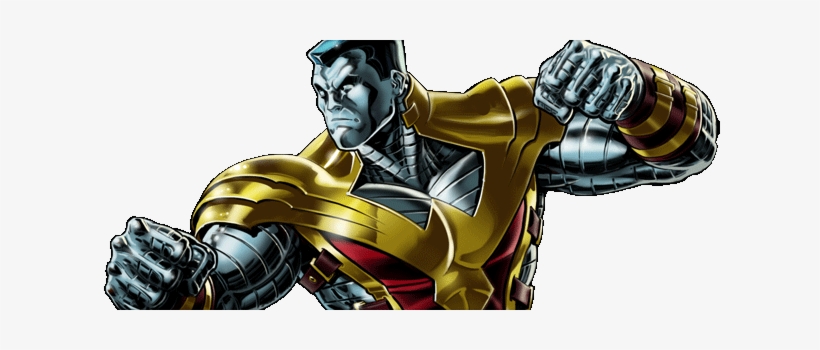 Colossus-b Dialogue - Super Hero En Metal - Free Transparent PNG ...