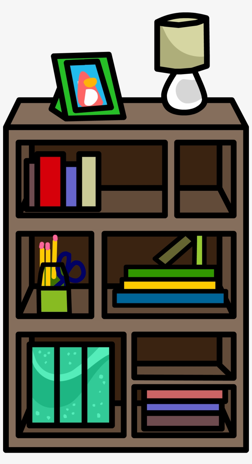 Funky Bookshelf Sprite 003 Bookcase Free Transparent Png Download Pngkey