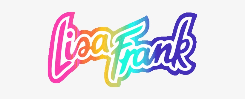 Kawaii, Lisa Frank, And Rainbow Image - Lisa Frank Font - Free ...