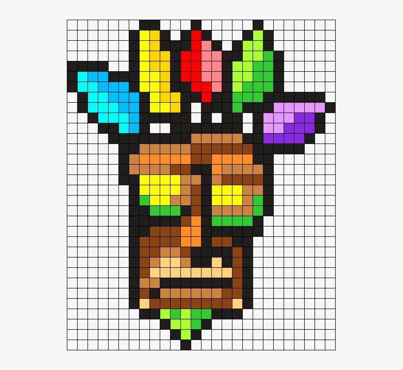 Aku Aku Perler Charm Perler Bead Pattern Bead Sprite Minecraft Pixel Art Crash Bandicoot Free Transparent Png Download Pngkey