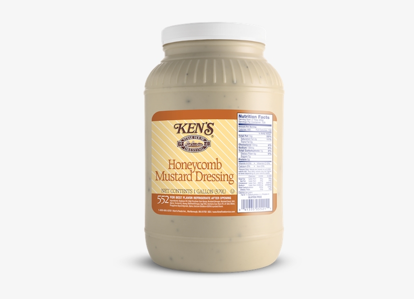 Honeycomb Mustard Dressing - Kens Steak House Dressing, Greek - 1.5 Oz, transparent png #2161147