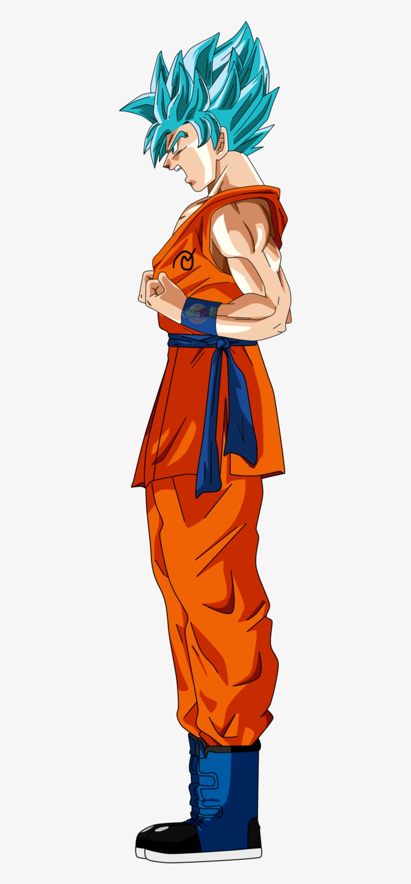 fanart] Goku super saiyan blue kaioken drawing : r/dbz