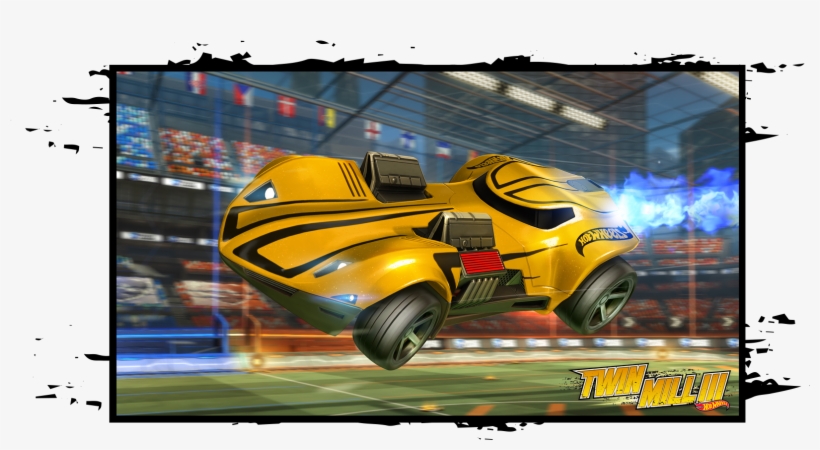 Take Control Of One Of The Most Beloved Hot Rods Of - Rocket League Dlc Hot Wheels Triple Threat, transparent png #221103