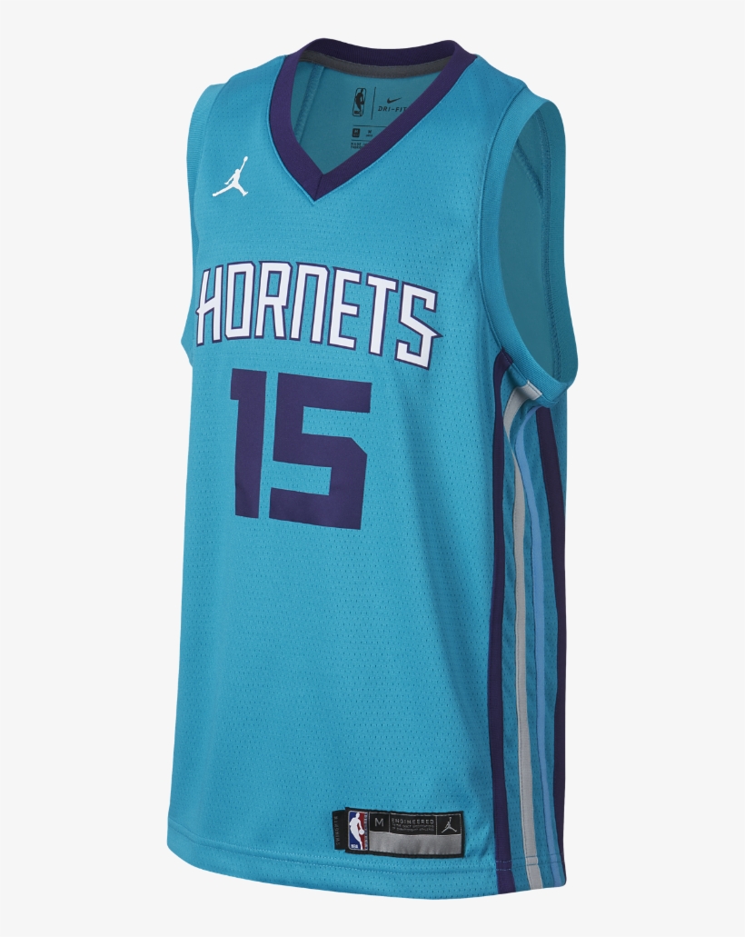 Kemba Walker Charlotte Hornets Jordan Icon Edition - Camiseta Hornets ...