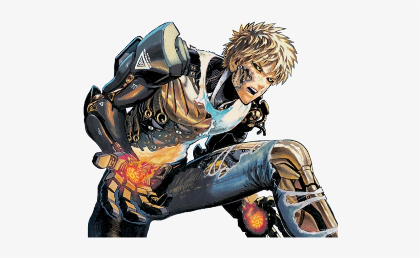 Genos Genos One Punch Man Transparent Free Transparent Png Download Pngkey