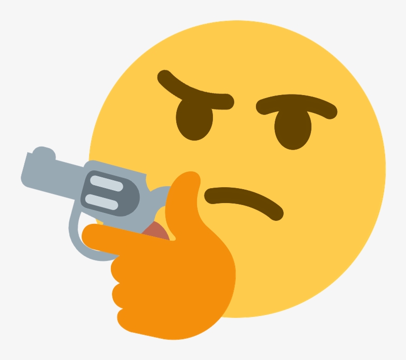 - Shooter - Discord Thinking Emote, transparent png #2266613