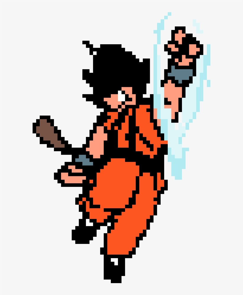 Kid Goku Heavy Punch - Illustration - Free Transparent PNG Download ...