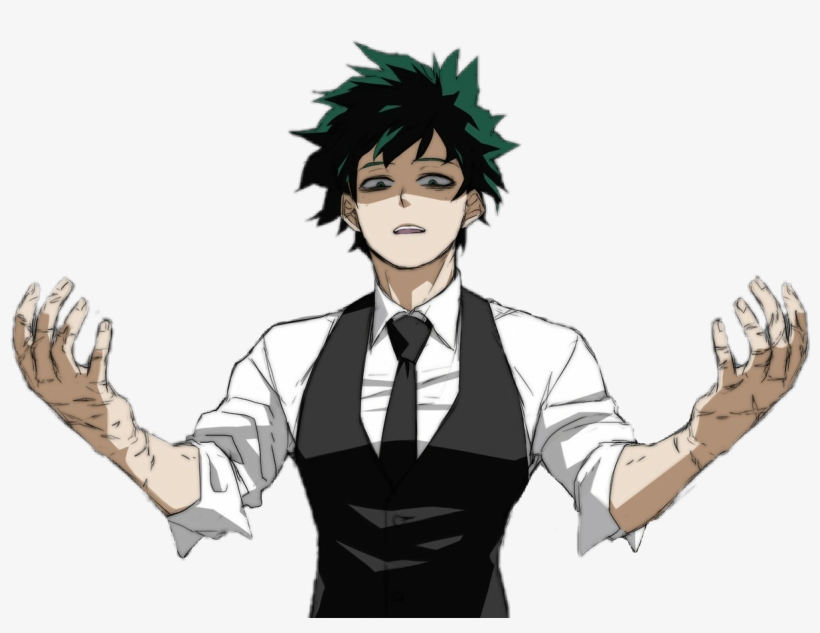 Png Free Deku Transparent Villain - Villain Midoriya - Free Transparent ...