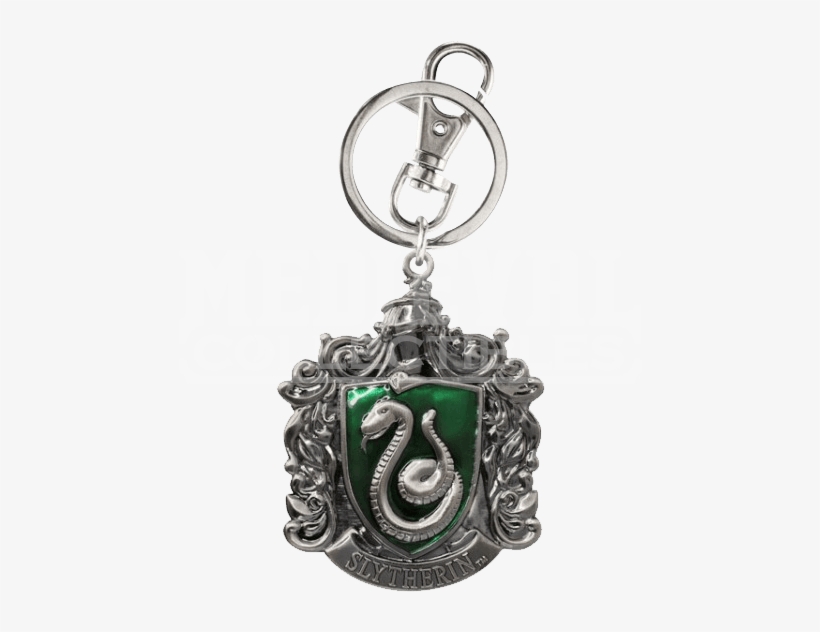 Slytherin Crest Keychain - Harry Potter Hogwarts Slytherin House ...