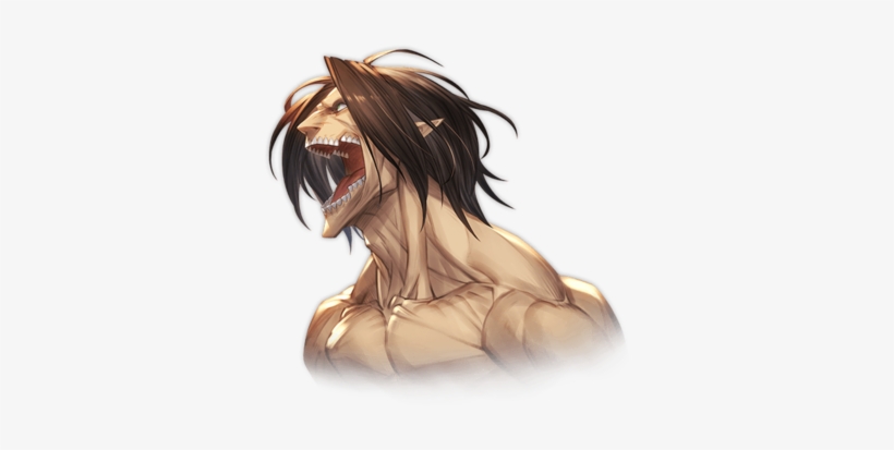 Eren Drawing Titan Form - Imagenes De Eren - Free Transparent PNG