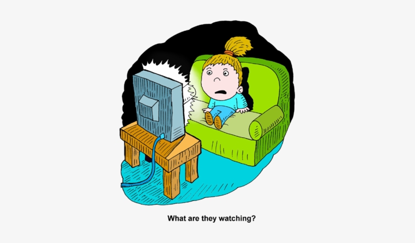 Svg Royalty Free Library Collection Of Movie Watching Watch Tv At Night Free Transparent Png Download Pngkey