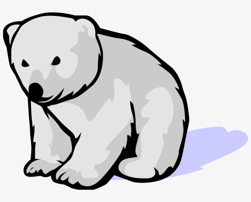 Animal Clipart Polar Bear - Polarbear Clip Art - Free Transparent PNG ...