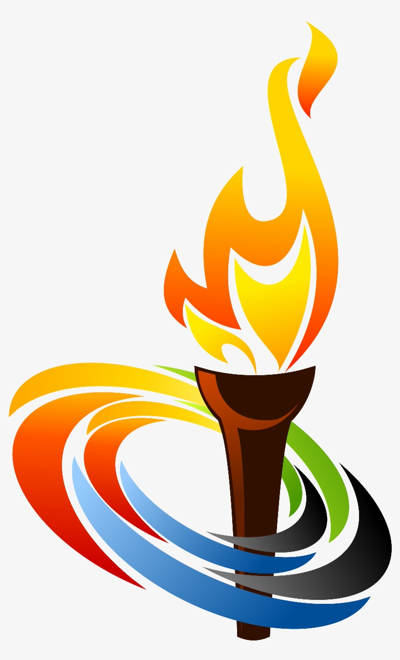 Pics For Torch Flame Png Clipart - Olympic Torch Png - Free Transparent ...