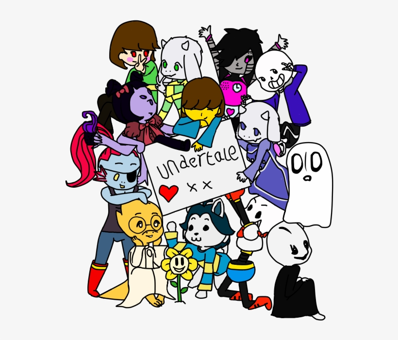 Download Undertale Characters By - Undertale Characters Pillow ...