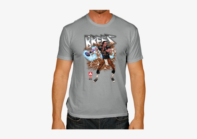 Drew Brees Men's Short Sleeve Tee - Arizona State University 1975 The Catch T-shirt | Gold, transparent png #2305299